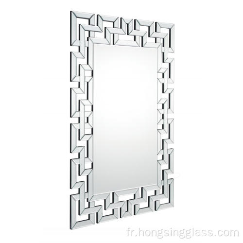 Miroir transparent rectangulaire miroir suspendu